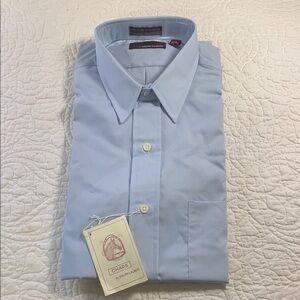 Ralph Lauren Chaps Men's Light Blue Dress Shirt Size 15 32-33 NEW Front pocket
